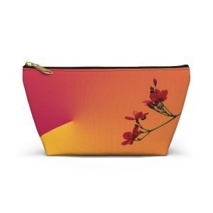 Floral T-bottom Pouch RED PRINCESS
